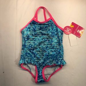 Pink Platinum Mermaid Shimmer Swimsuit BathingSuit